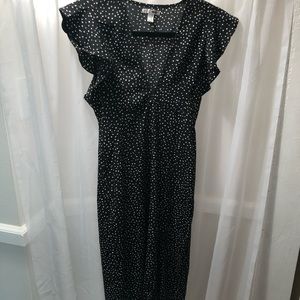 Brand new never worn long dress with slit